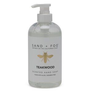 SAND AND FOG Teakwood 20oz Aloe Infused Teakwood Hand Wash